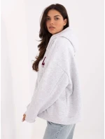 IT BL mikina H2492.66 svetlo šedá