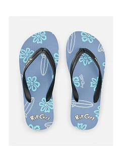 Chlapčenské šľapky RIP CURL Sessions Bloom Open Toe – Boy, modré
