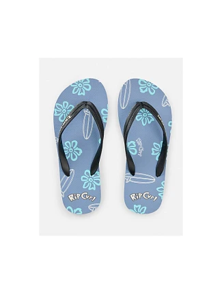 Chlapčenské šľapky RIP CURL Sessions Bloom Open Toe – Boy, modré