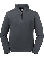 Russell Athletic 270M Mikina s 1/4 zipsom „Authentic“ 10.270M convoy grey Russell Athletic 270M Mikina s 1/4 zipsom „Authentic“ 10.270M convoy grey