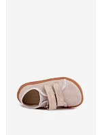 Detské barefootové papuče Froddo Canvas G1700440-1 Zlaté Detské barefootové papuče Froddo Canvas G1700440-1 Zlaté