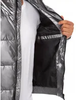 Pánska zimná bunda TX3860 Dark grey silver - Dstreet