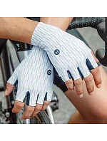 Rockbros cestné cyklistické rukavice veľkosť: S - bielo-čierne Rockbros cestné cyklistické rukavice veľkosť: S - bielo-čierne