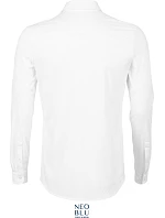 NEOBLU Balthazar Men Košele s dlhým rukávom 24.3198 optic white NEOBLU Balthazar Men Košele s dlhým rukávom 24.3198 optic white