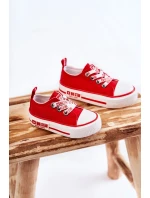 Dětské látkové tenisky BIG STAR KK374071 červená Dětské látkové tenisky BIG STAR KK374071 červená