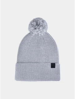 Zimná čiapka s bambulou, unisex, 4F 4FWAW24ACAPU472-27S