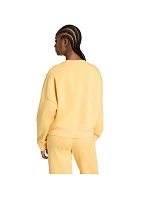 Dámska mikina adidas Essentials Small Logo Feelcozy yellow KC5278