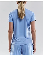Craft Teamwear Squad Go Jersey Solid W Dámske športové tričko s výstrihom do V 82.5566 mff blue Craft Teamwear Squad Go Jersey Solid W Dámske športové tričko s výstrihom do V 82.5566 mff blue