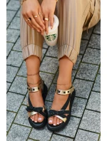 Dámske sandále s Mashli D&A CR956 Gold