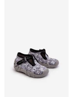 Wygodne Kapcie Dziecięce BEFADO 110N488 Szare