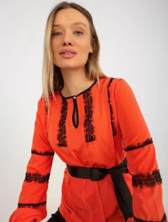 Dámska blúzka LK BZ 506122.35x oranžová - FPrice
