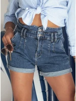 Dámske džínsové šortky DENIM DREAMS blue FashionStreet SY0354