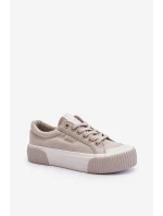 Trampki Damskie Na Grubej Podeszwie Lee Cooper LCW-24-31-2178 Szare