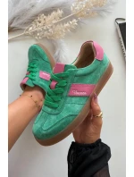 Semišové dámske tenisky Vinceza 79576 green Semišové dámske tenisky Vinceza 79576 green
