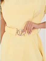 Šaty MI SK 3430 1.01 svetložltá