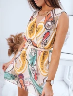 Šaty POLA ecru FashionStreet EY1596 Šaty POLA ecru FashionStreet EY1596