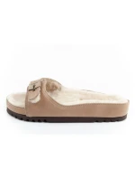 Scholl Iconic MEG Taupe W F303171062 dámske žabky