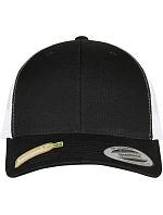 Flexfit 6606RT/6606TR 6-panelová čiapka typu Trucker „Recycled“ 55.06RT čierna/biela Flexfit 6606RT/6606TR 6-panelová čiapka typu Trucker „Recycled“ 55.06RT čierna/biela