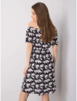 Šaty D73771M30244B čiernobiele Šaty D73771M30244B čiernobiele