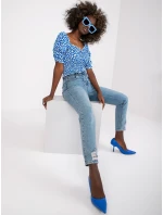 Blúzka RO BZ 2516 12.35X biela a modrá