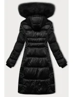 Prešívaná zimná bunda S'west black (B8266-1)