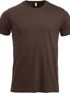 Clique New Classic-T Pánske tričko 67.9360 tmavá mokka