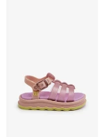 Voňavé detské sandále na suchý zips ZAXY Purple