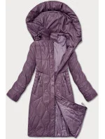 Dámska prešívaná prechodná bunda S'West purple (B8302-71) Dámska prešívaná prechodná bunda S'West purple (B8302-71)