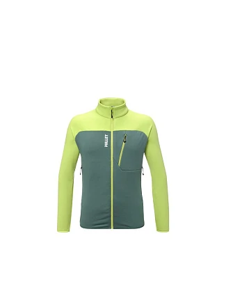 Pánska mikina MILLET M SENECA FLEECE JKT, zelená Pánska mikina MILLET M SENECA FLEECE JKT, zelená