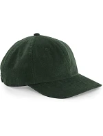 Beechfield B 682 6 panelová kšiltovka "Heritage Cord Cap" 53.0682 dark olive