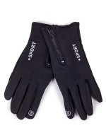 Pánske rukavice RES-0166F-345C black - Yoclub Pánske rukavice RES-0166F-345C black - Yoclub
