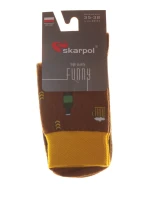 Obrázkové ponožky 80 Funny beer - Skarpol