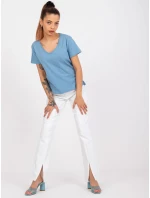 Tričko TW TS 1002.28X svetlo modrá