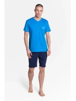 Pyžamo Dodge 38882-55X Modrá a tmavo modrá - Henderson