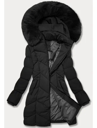 Dámska zimná bunda S'west Black (B8306-1)