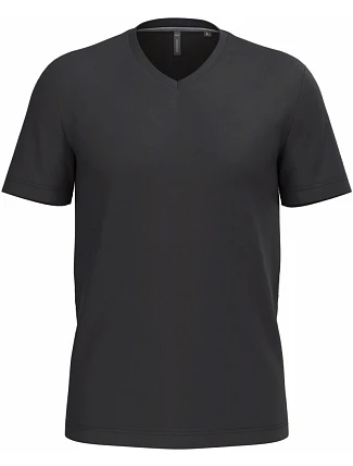Kariban K 357 Pánske tričko s výstrihom do V 20.K357 black Kariban K 357 Pánske tričko s výstrihom do V 20.K357 black