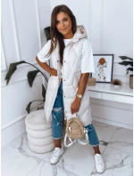 Dámska vesta LARIS ecru FashionStreet TY2835 Dámska vesta LARIS ecru FashionStreet TY2835