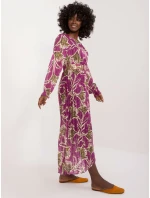 DHJ SK 13928 Šaty.42 fialová DHJ SK 13928 Šaty.42 fialová