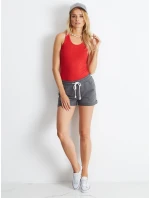 Šortky RV SN 4946.85P tmavo šedá