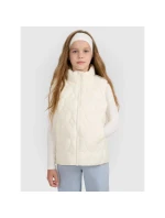 Dievčatá bez rukávov syntetické bez rukávov 4F 4FJRAW25TVJAF323-11S