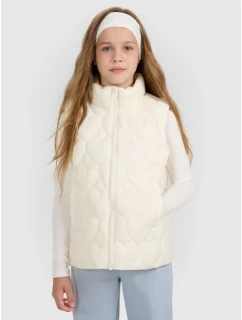 Dievčatá bez rukávov syntetické bez rukávov 4F 4FJRAW25TVJAF323-11S