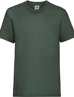 Fruit of the Loom Kids Valueweight T Detské tričko 16.1033 fľaškovozelená