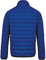 Kariban K 6120 Ľahká pánska prešívaná bunda 20.6120 light royal blue