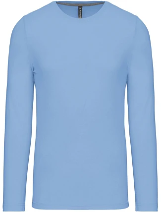 Kariban K 359 Pánske tričko s dlhým rukávom 20.K359 sky blue