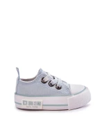Dziecięce Materiałowe Trampki BIG STAR KK374053 Niebieskie