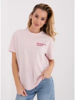 Tričko D12022AH02645V svetlo ružová Tričko D12022AH02645V svetlo ružová