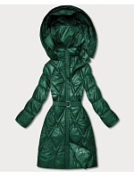 Prešívaný prechodný kabát s kapucňou Goodlookin green (Y3-9215-33)