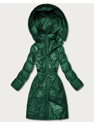 Prešívaný prechodný kabát s kapucňou Goodlookin green (Y3-9215-33) Prešívaný prechodný kabát s kapucňou Goodlookin green (Y3-9215-33)