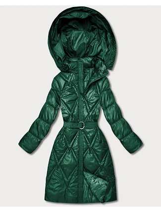 Prešívaný prechodný kabát s kapucňou Goodlookin green (Y3-9215-33)