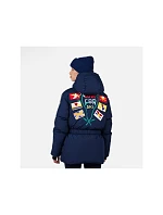 Dámska lyžiarska bunda ROSSIGNOL W JCC FLAG DOWN PARKA, modrá